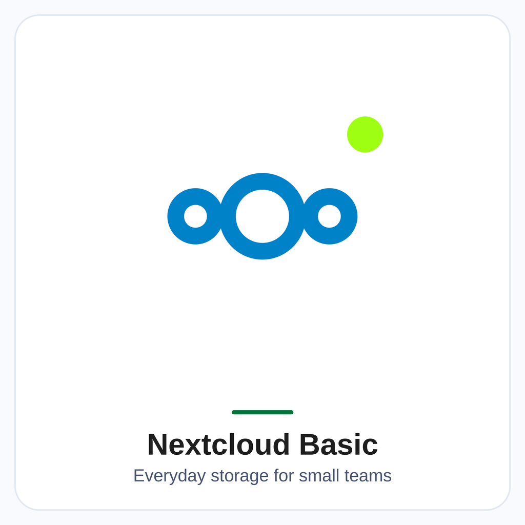 Nextcloud Basic